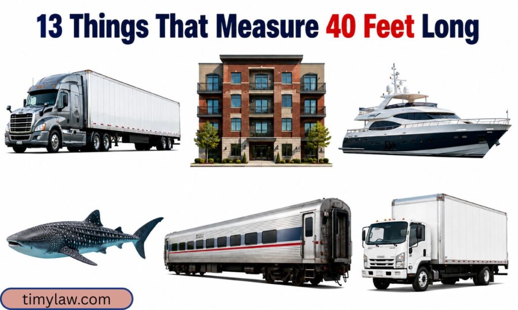Measure 40 Feet Long
