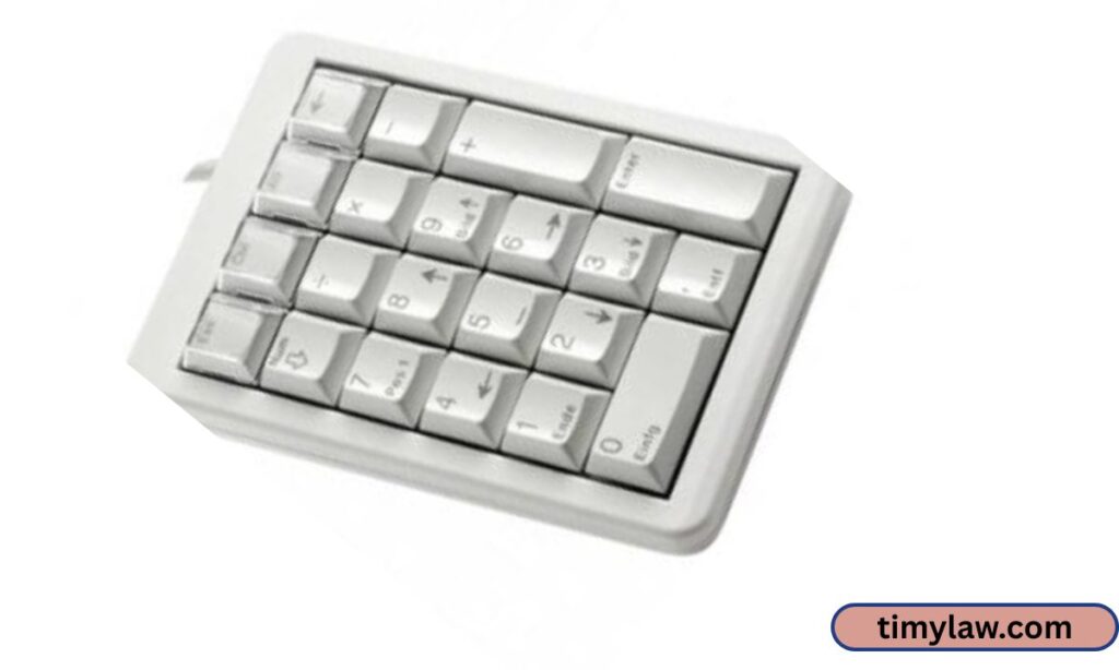 Computer Keyboard Number Pad Length Measuring 8 Inches