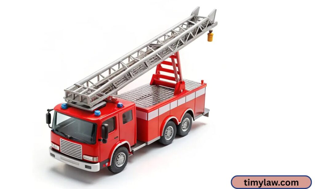 Fire Truck with Ladder Extended