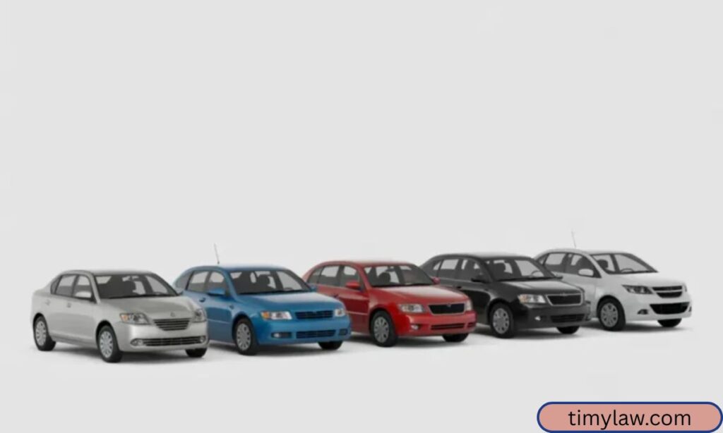 Five Average Cars (End-to-End)
