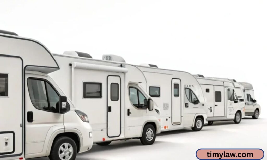 Five Standard RVs (End-to-End)