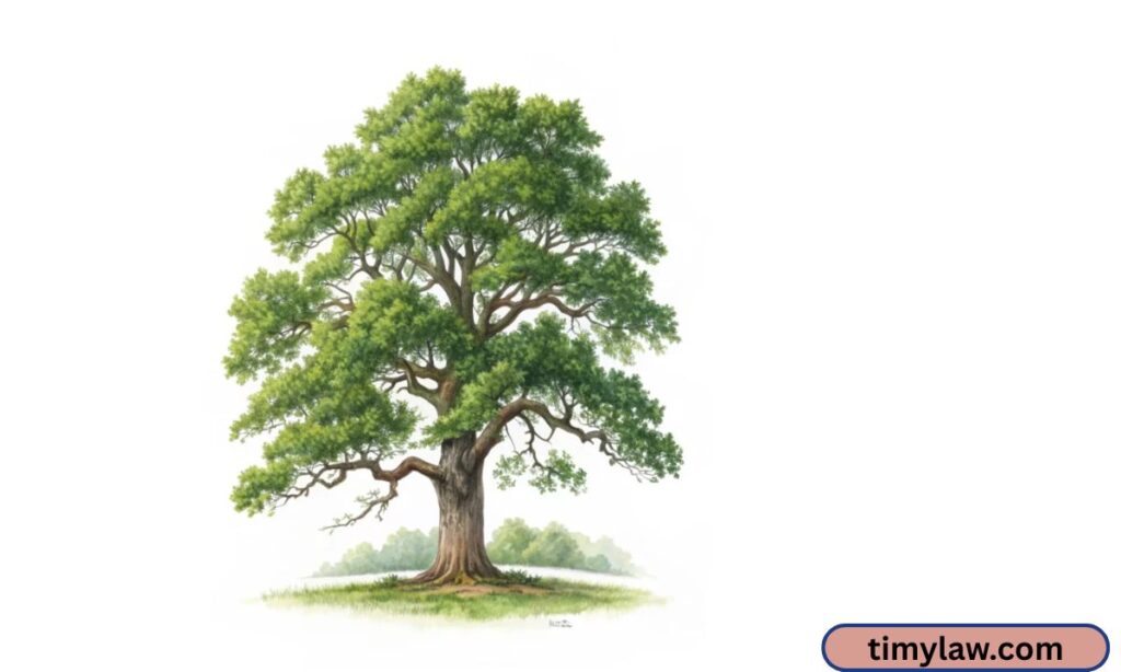 Mature Oak or Pine Tree