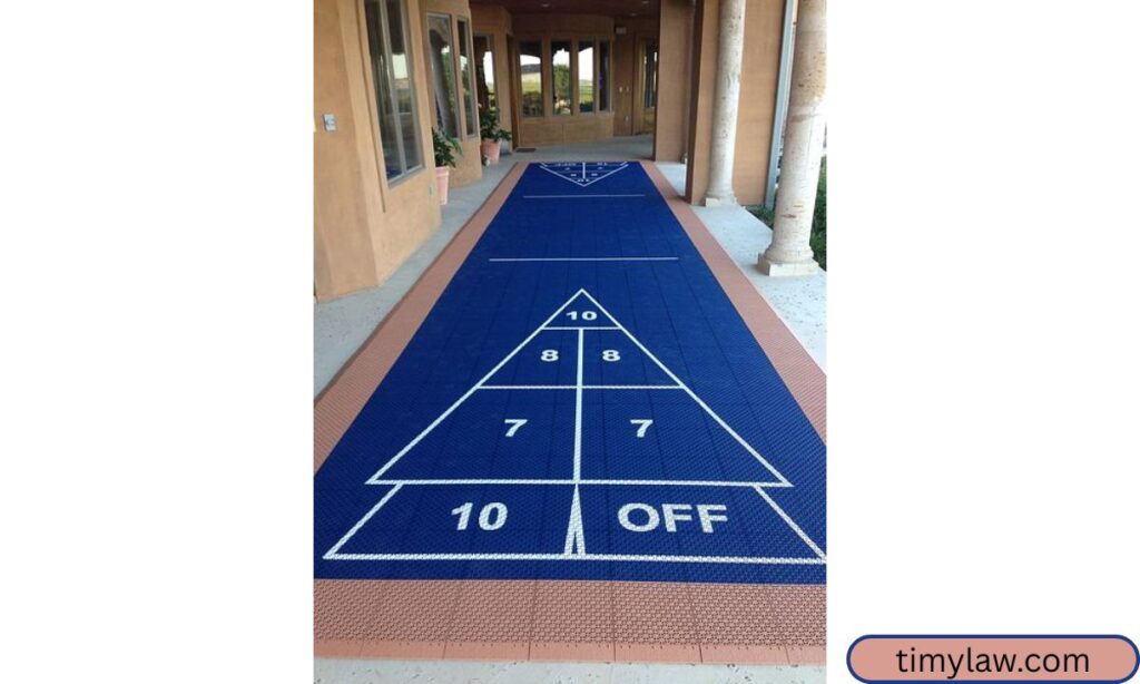 Shuffleboard Court
