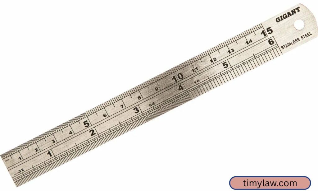 Standard Ruler Measuring 12 Inches