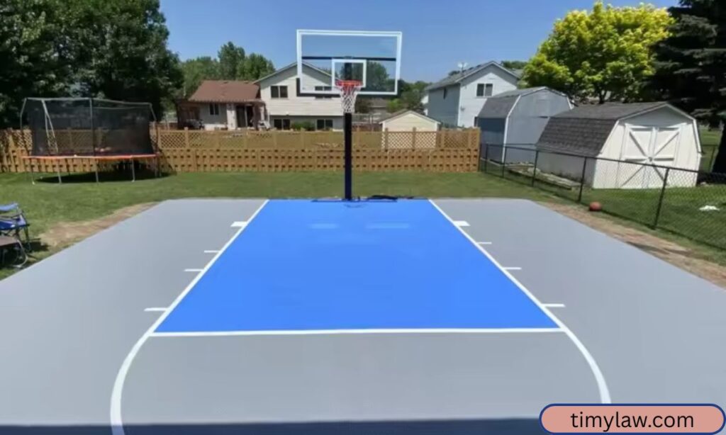 Three Basketball Courts