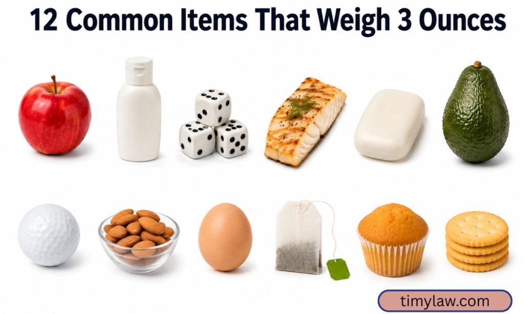Weigh 3 Ounces