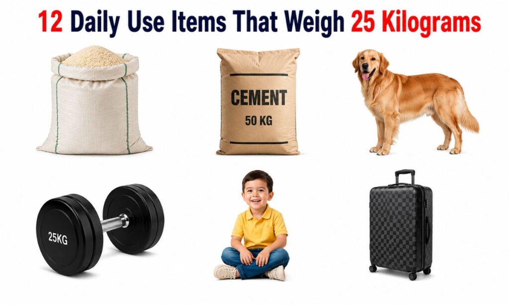 Weigh 25 Kilograms
