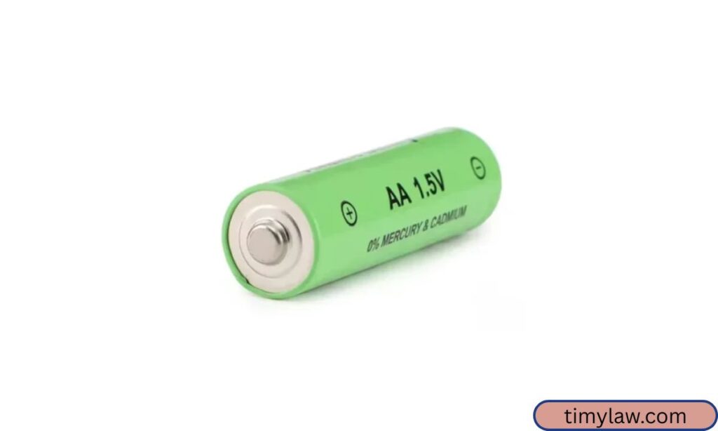 AA Battery Length Measuring 3 Inches