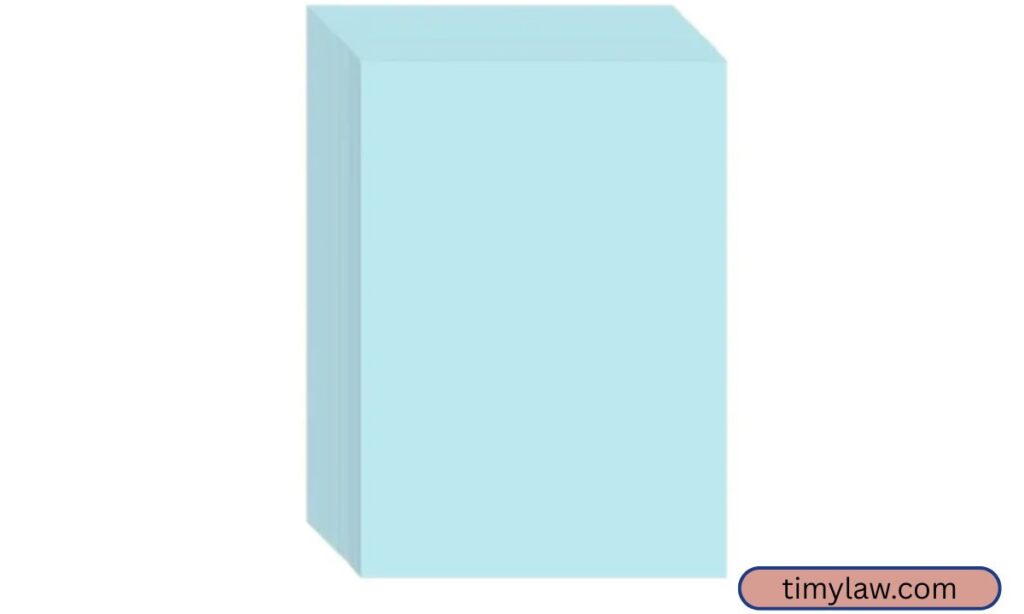 Approximately 20 Sheets of Paper