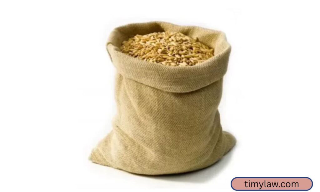Bulk Grain or Rice Sack