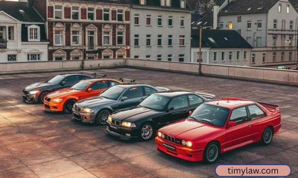 Four to Five Cars (Parked in a Row)