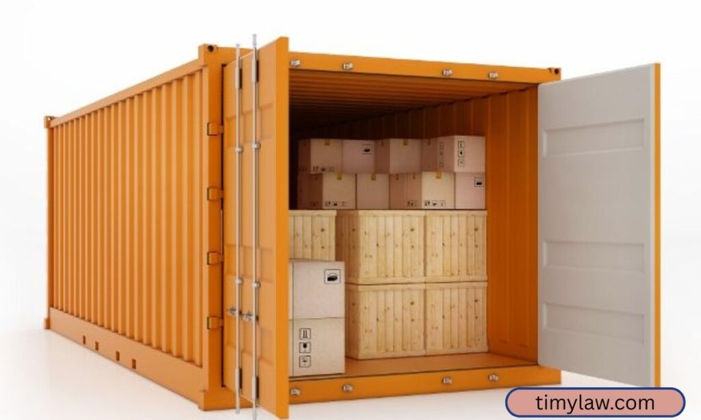 Fully Loaded Shipping Container (Small)