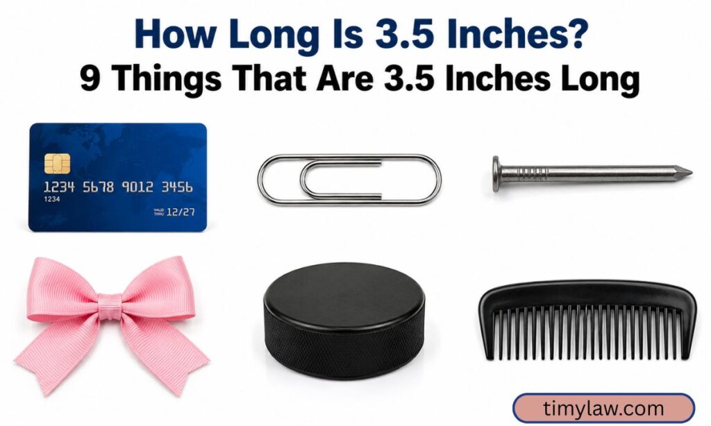 3.5 Inches Long
