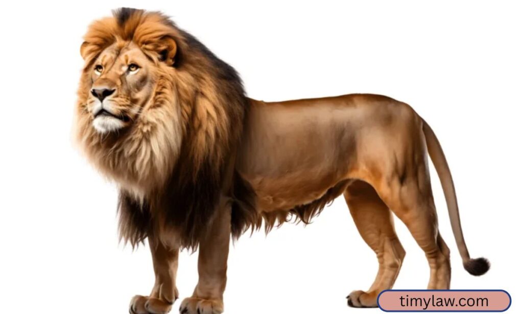 Large Adult Male Lion