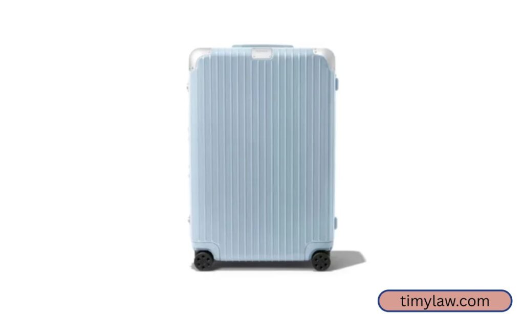 Large Checked Suitcase
