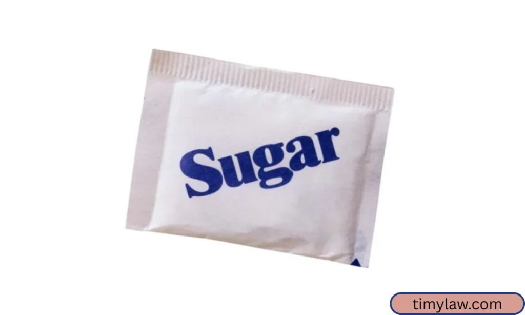 Quarter of a Sugar Packet
