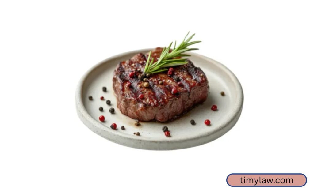 Restaurant Steak Portion