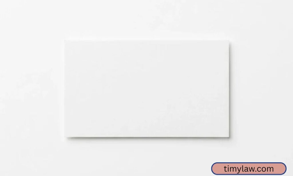 Standard Business Card (Length) 3.5 Inches Long