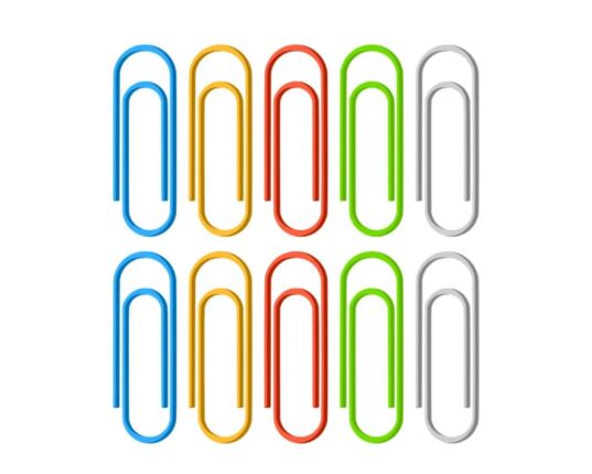 Ten Standard Paperclips