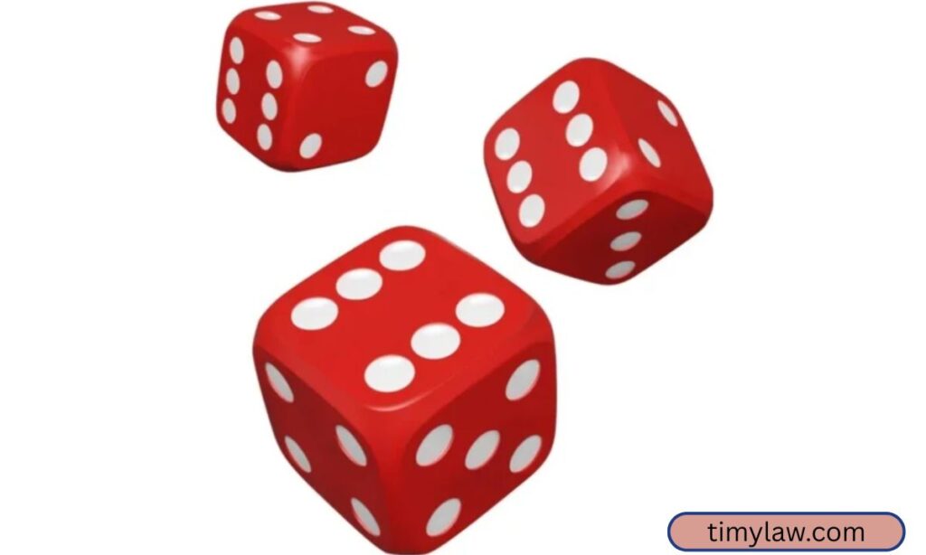 Three Standard Dice Weigh 3 Ounces