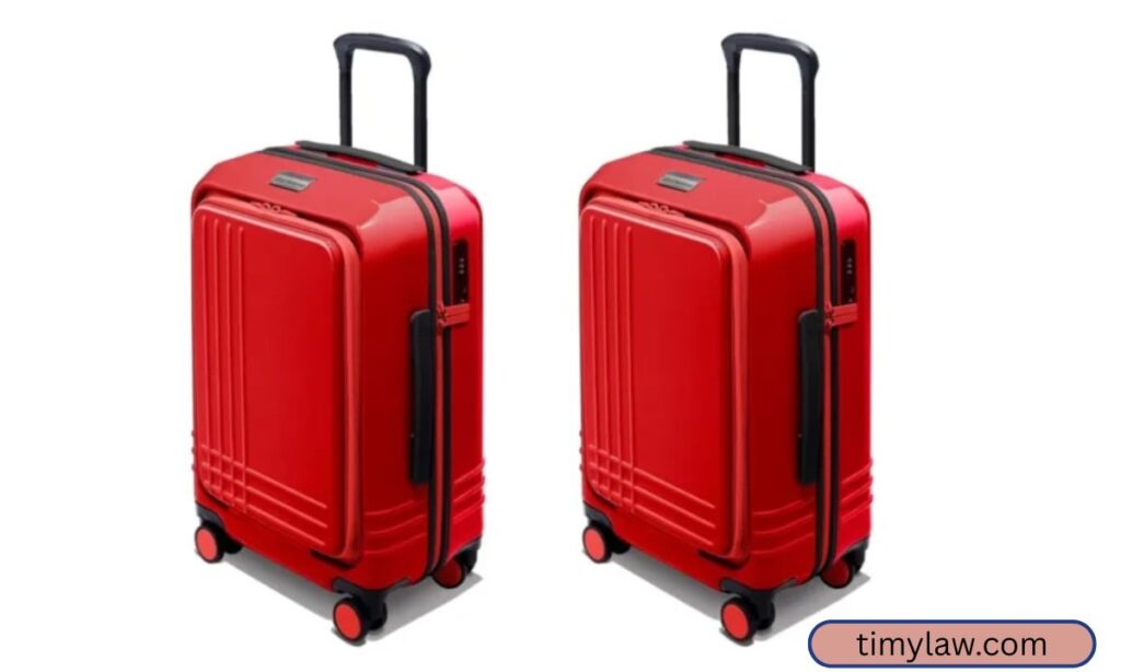 Two Fully Packed Checked Suitcases