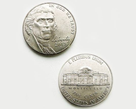 Two US Nickels