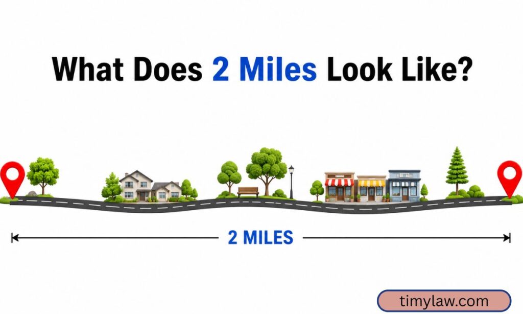 What Does 2 Miles Look Like