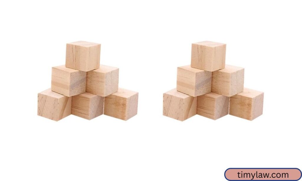 Wooden Craft Cube