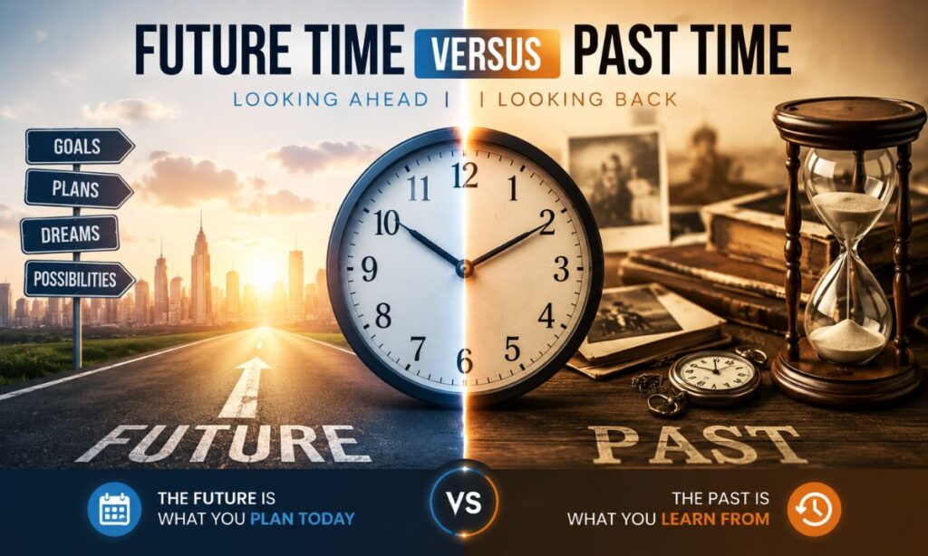 Future Time Versus Past Time