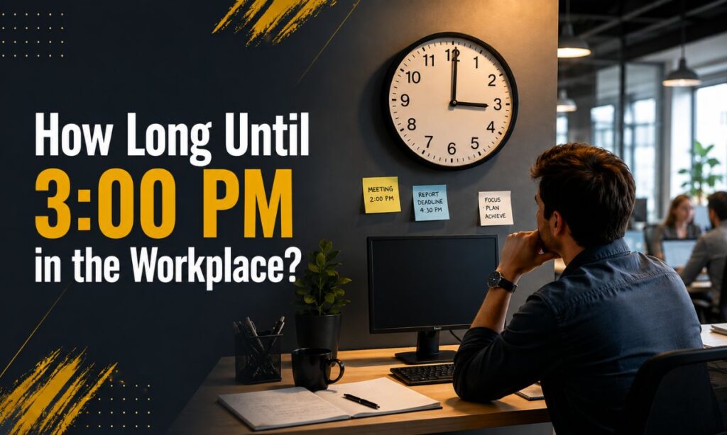 How Long Until 300 PM in the Workplace