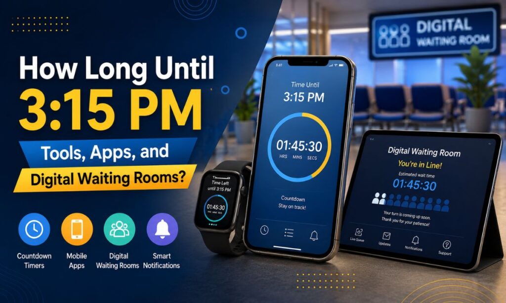 How Long Until 315 PM Tools, Apps, and Digital Waiting Rooms