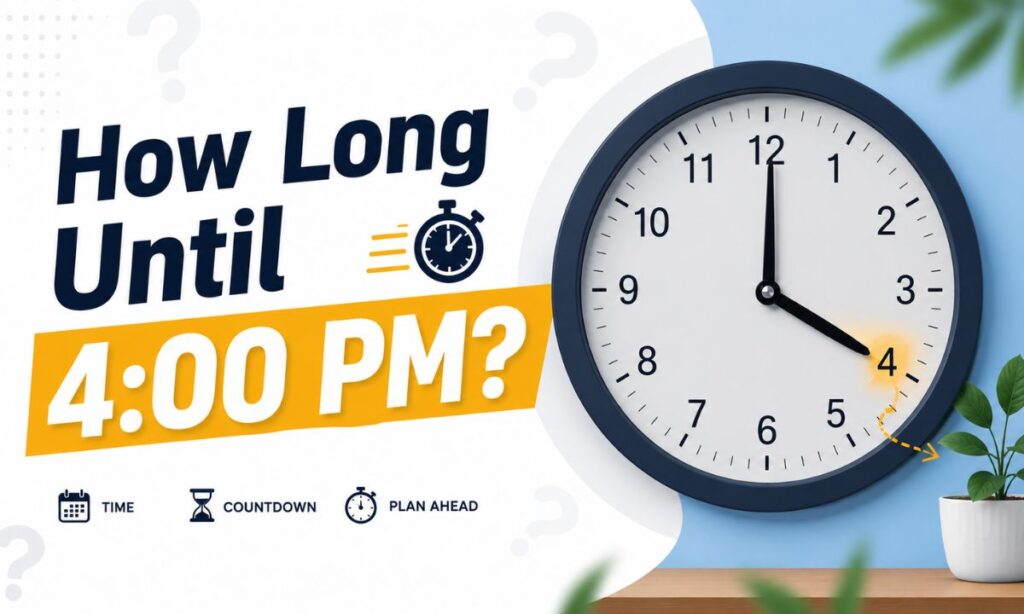 Until 4:00 PM