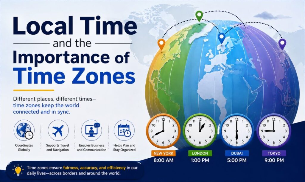 Local Time and the Importance of Time Zones