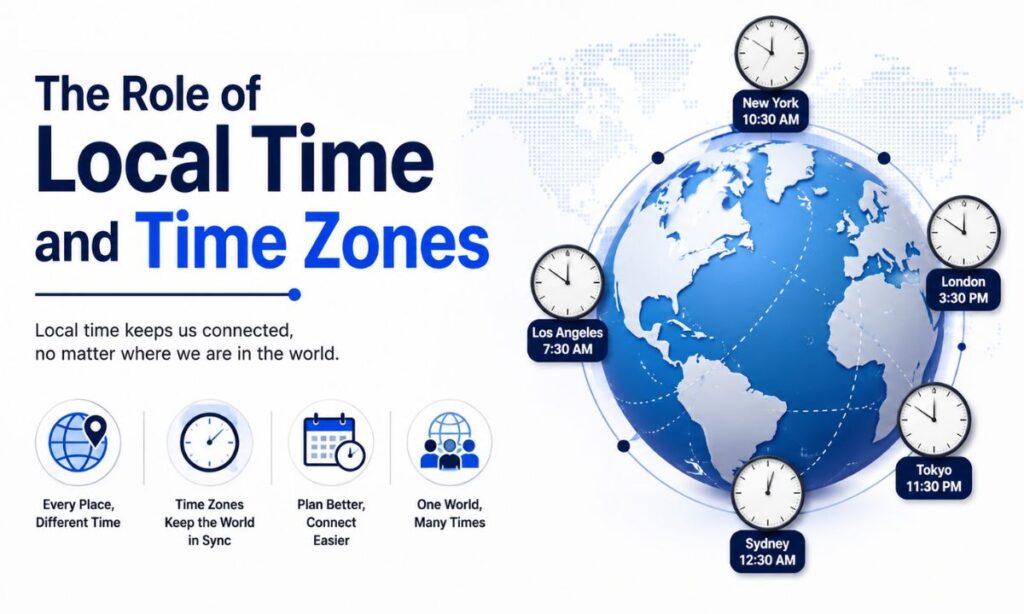 The Role of Local Time and Time Zones