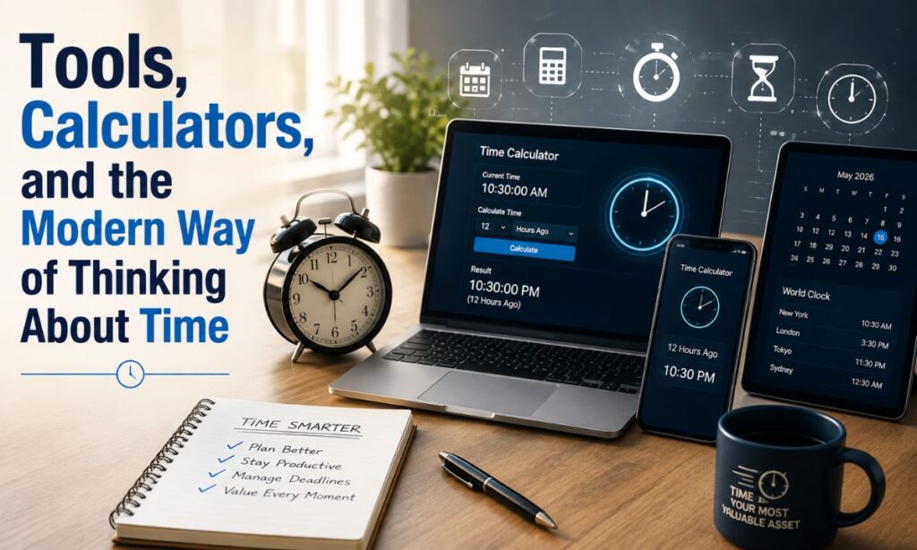 Tools, Calculators, and the Modern Way of Thinking About Time