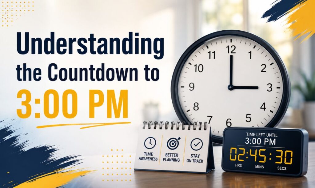 Understanding the Countdown to 300 PM
