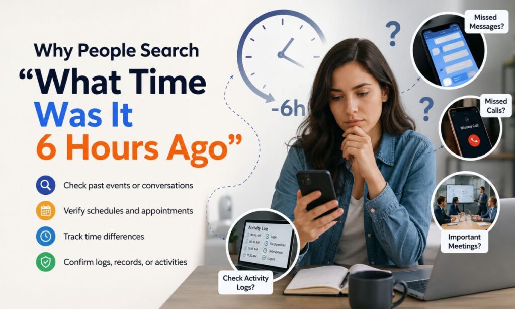 Why People Search What Time Was It 6 Hours Ago
